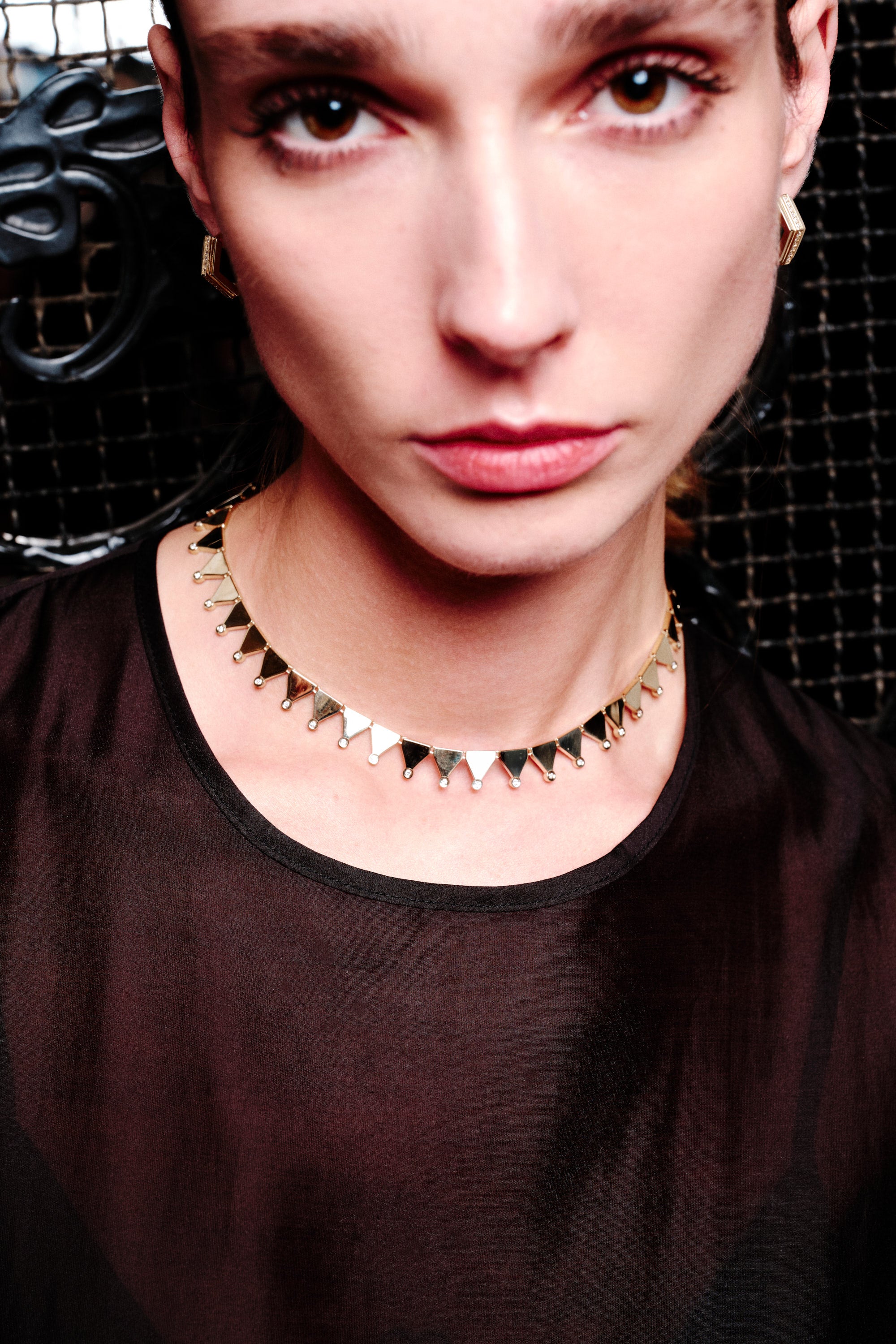 Geometric Spark Earrings