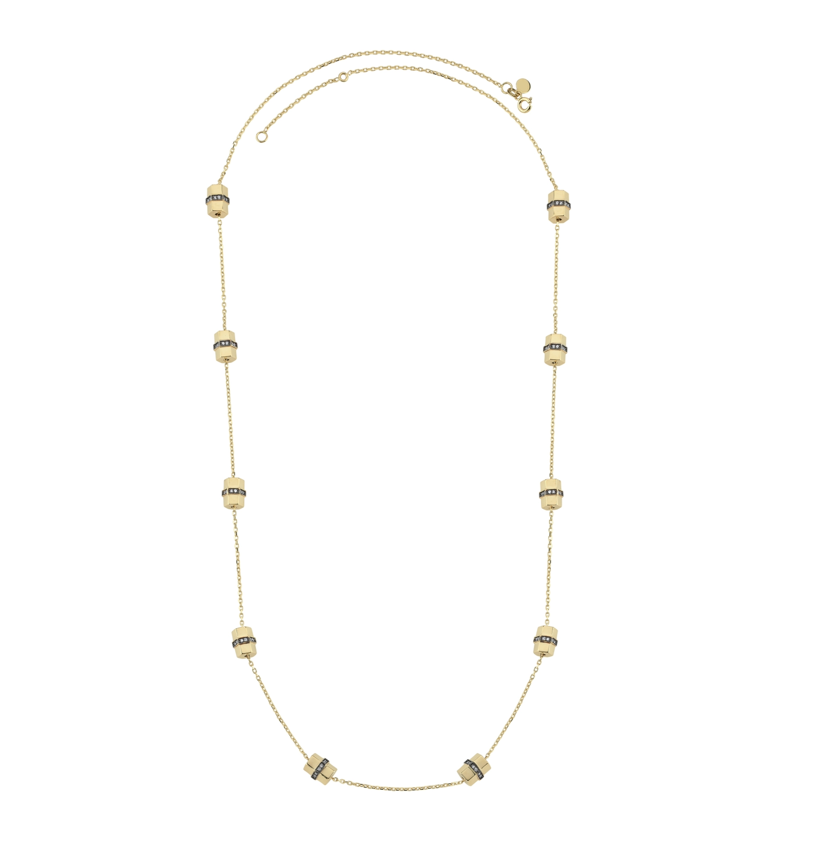 10lu Bullet Kolye 65 cm