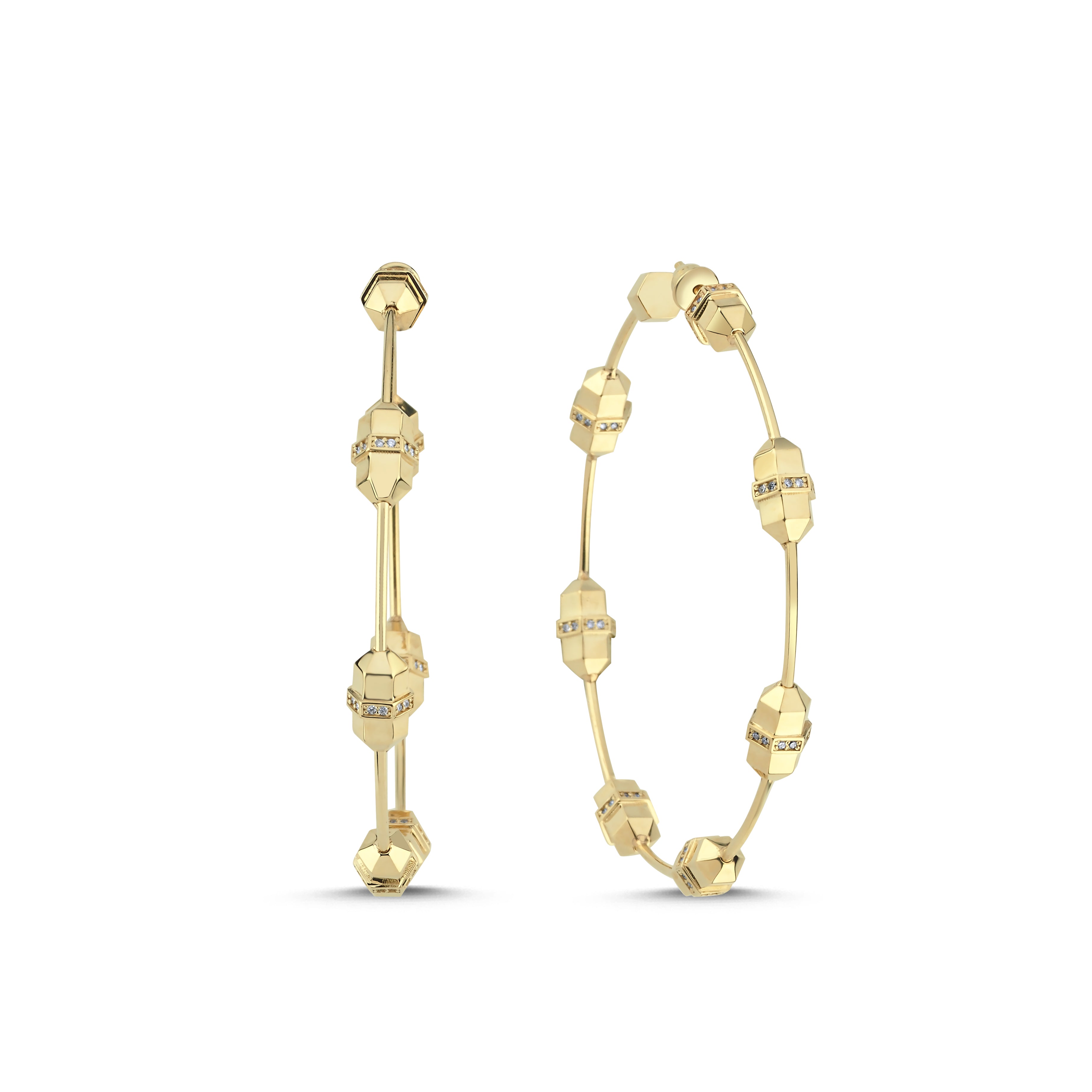 Bullet Büyük Halka Küpe