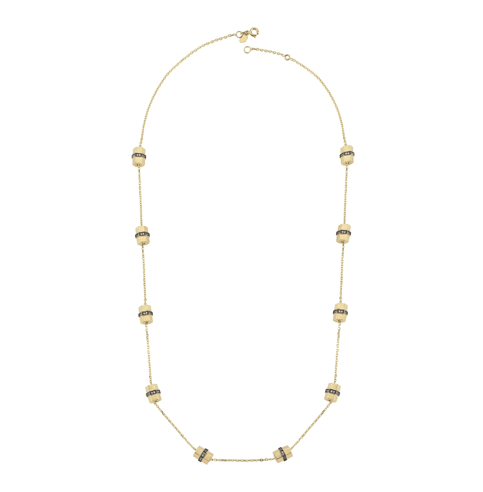 10lu Bullet Kolye 55 cm