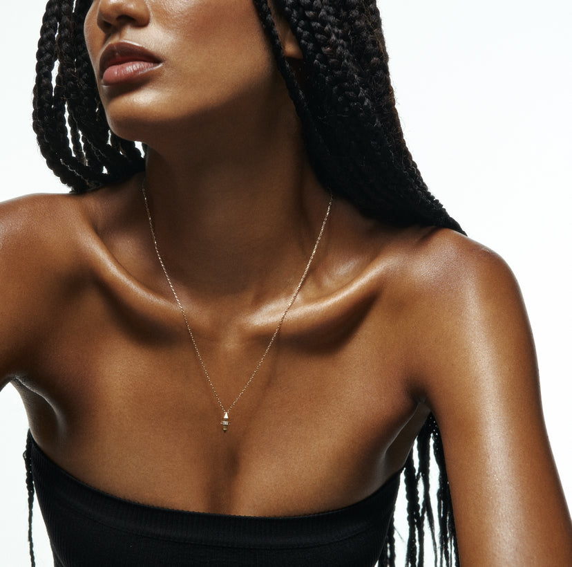 Bulletproof Pırlantalı Kolye