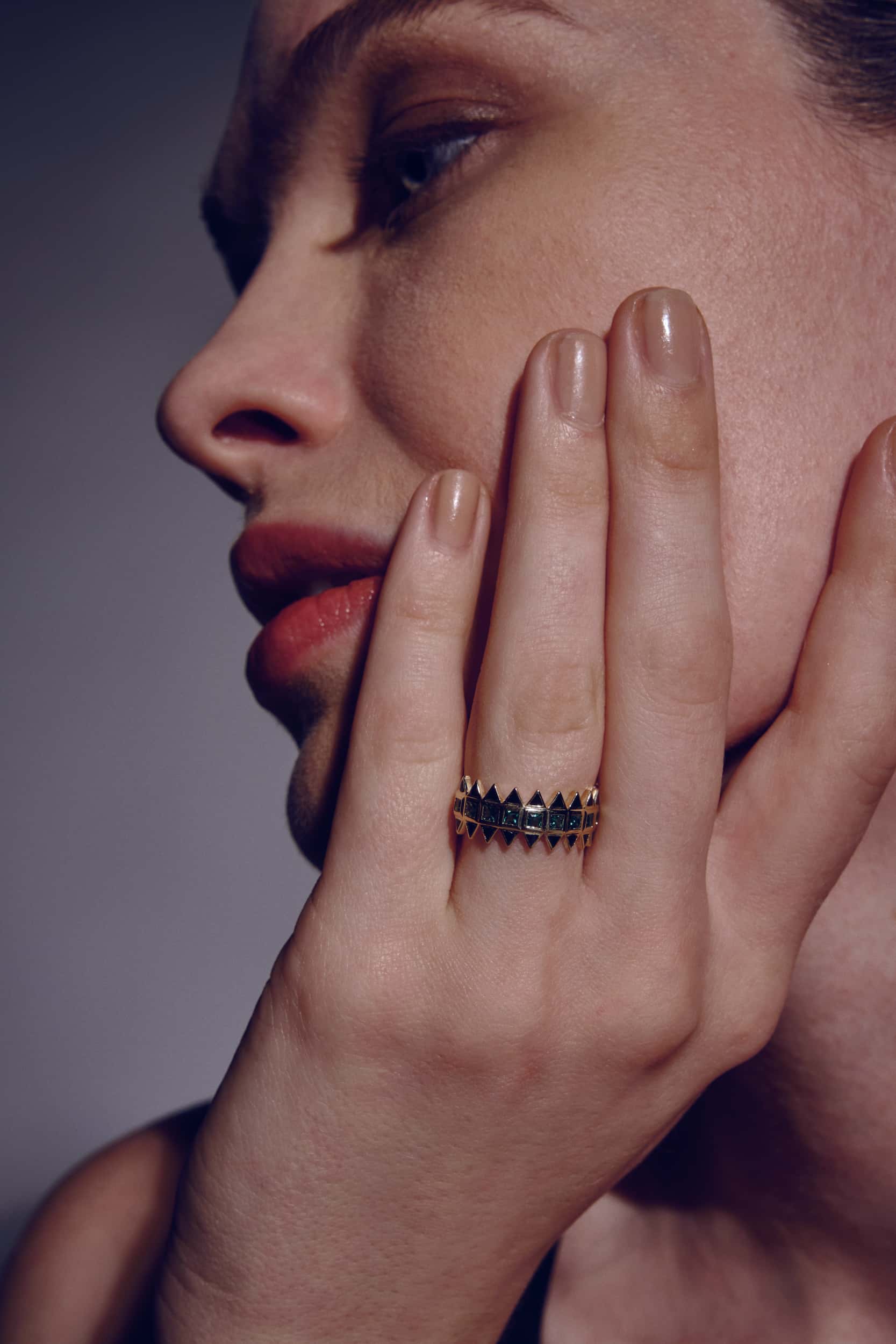 Green Galaxy Yüzük