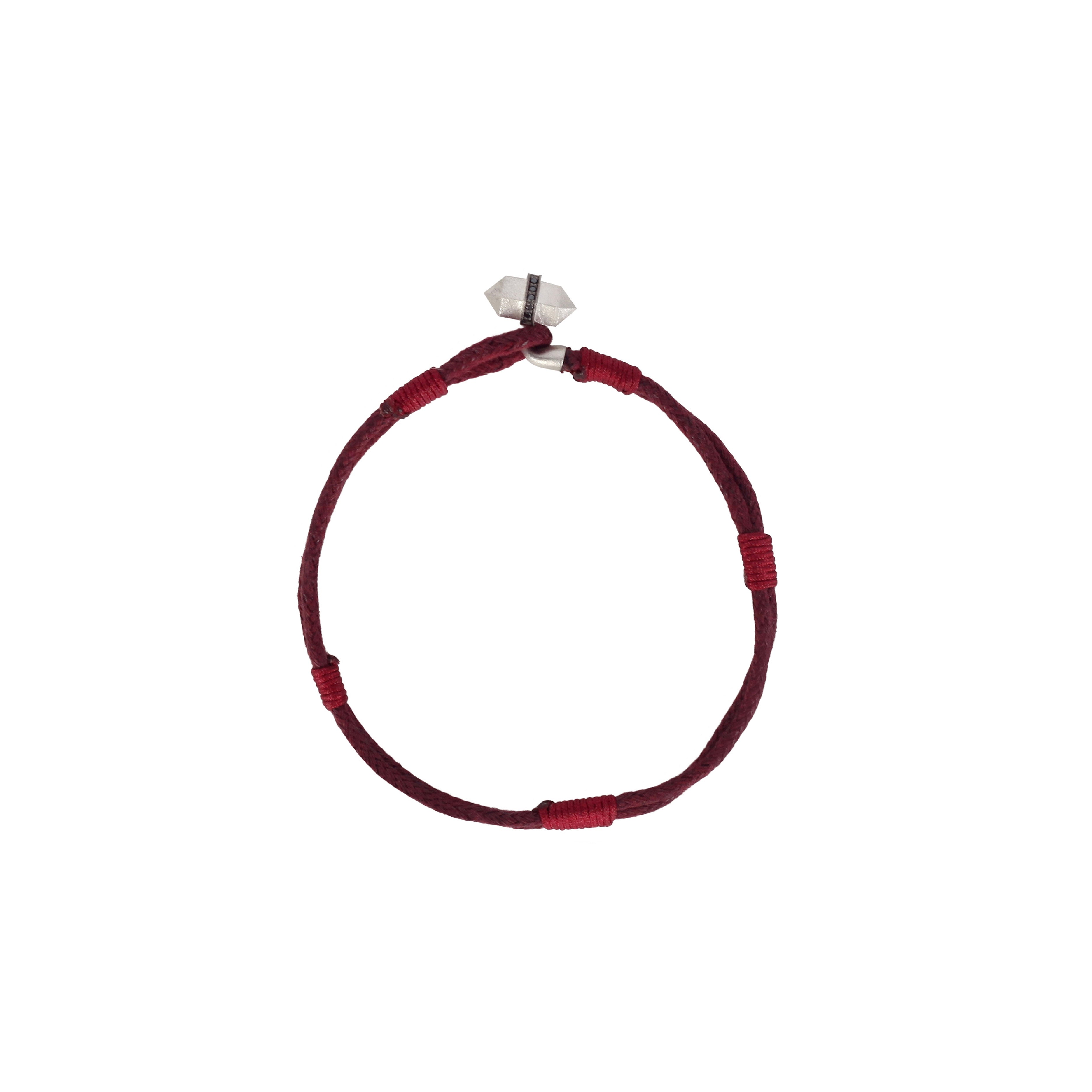Bulletproof One Shot Kırmızı İp Detaylı Bileklik