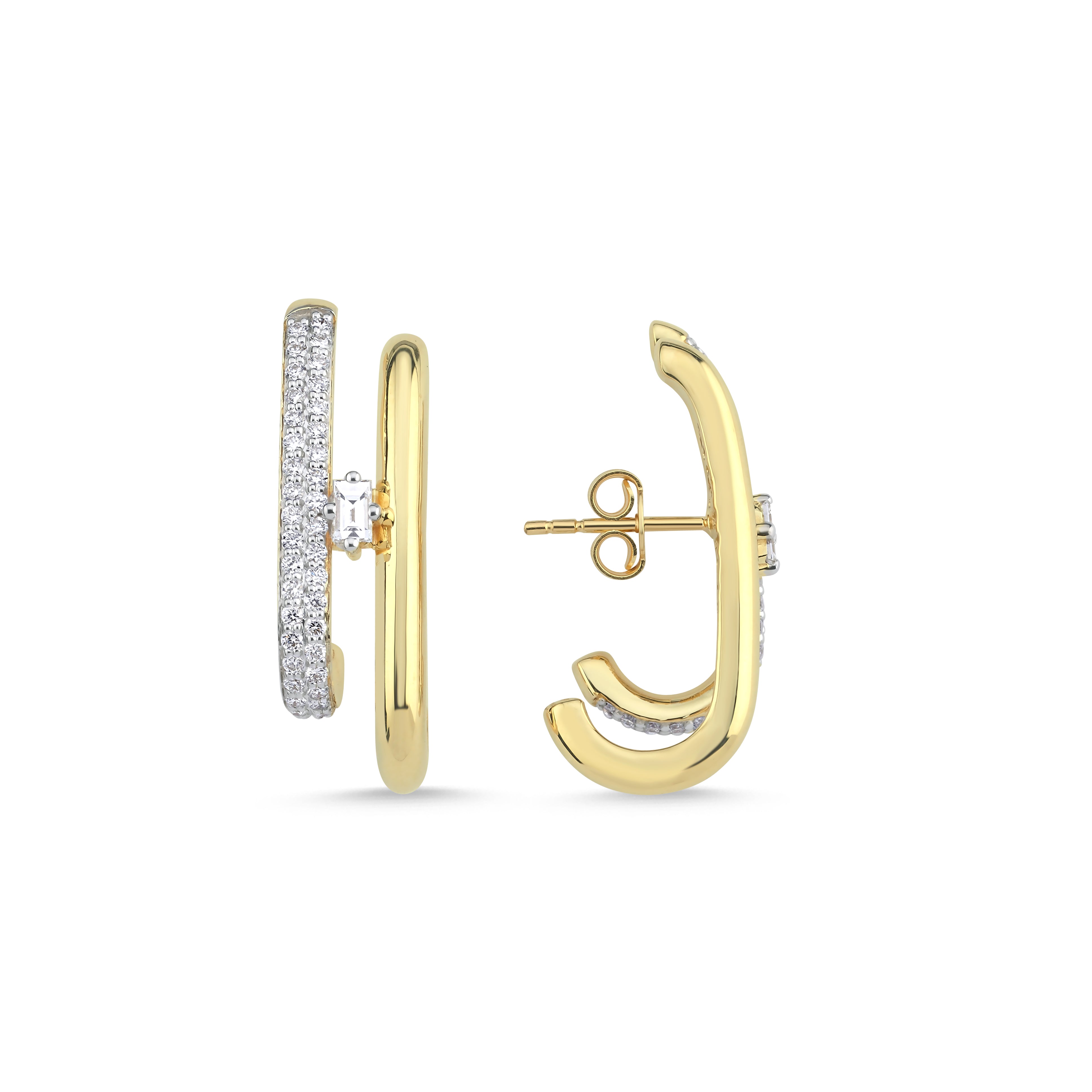 Flex Pave Earrings