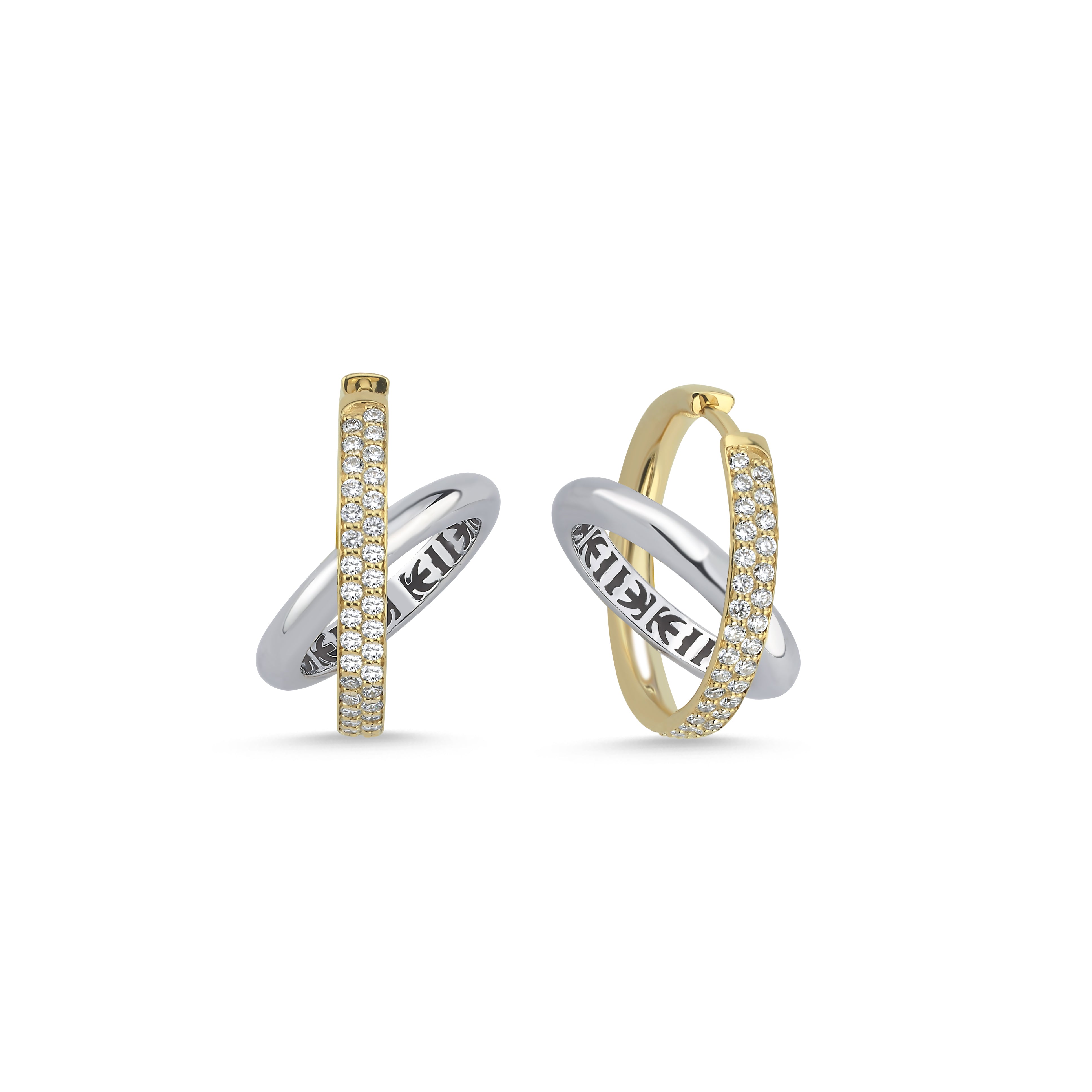 Orbit Pave Earring