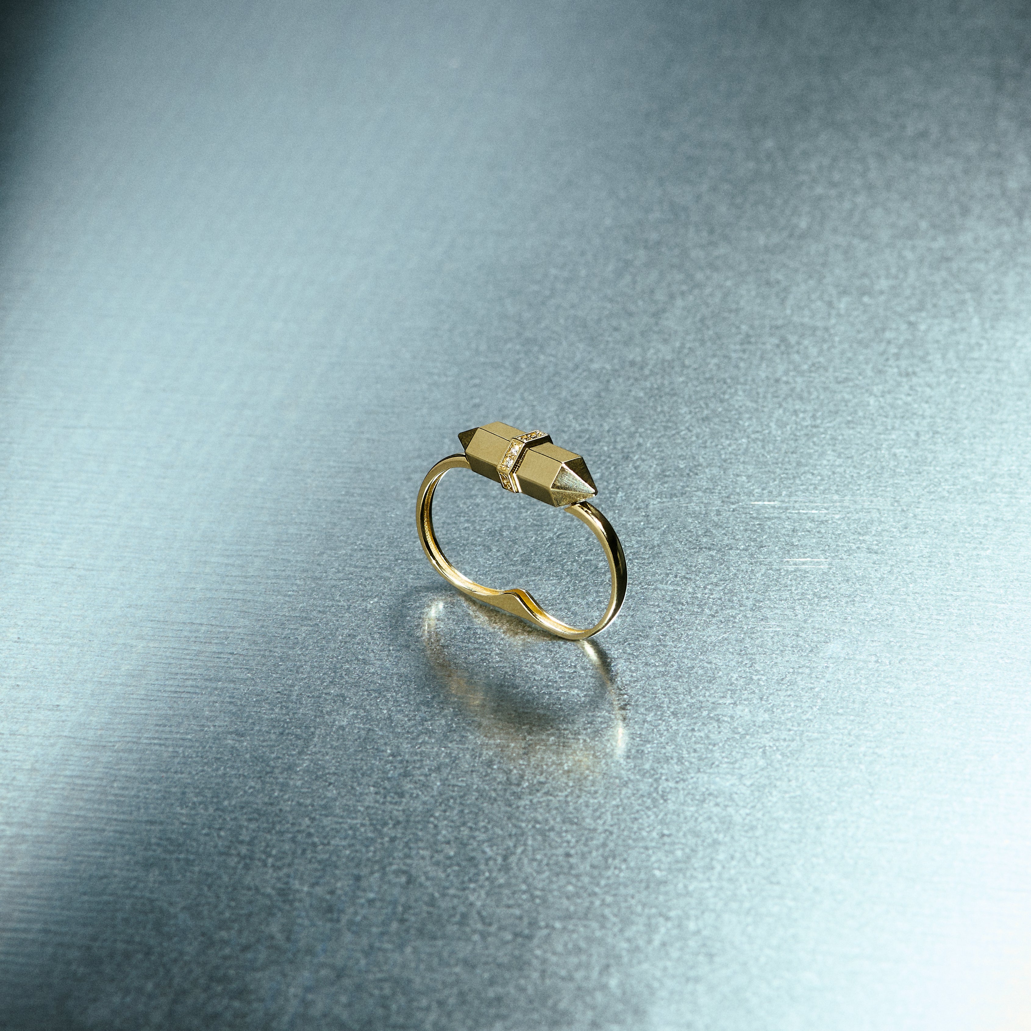 Bulletproof Pırlantalı Duo Yüzük