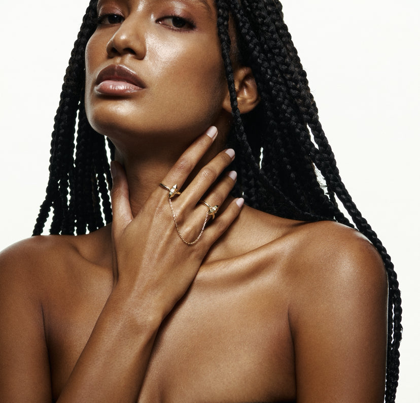 Bulletproof Tek Zincirli Duo Yüzük