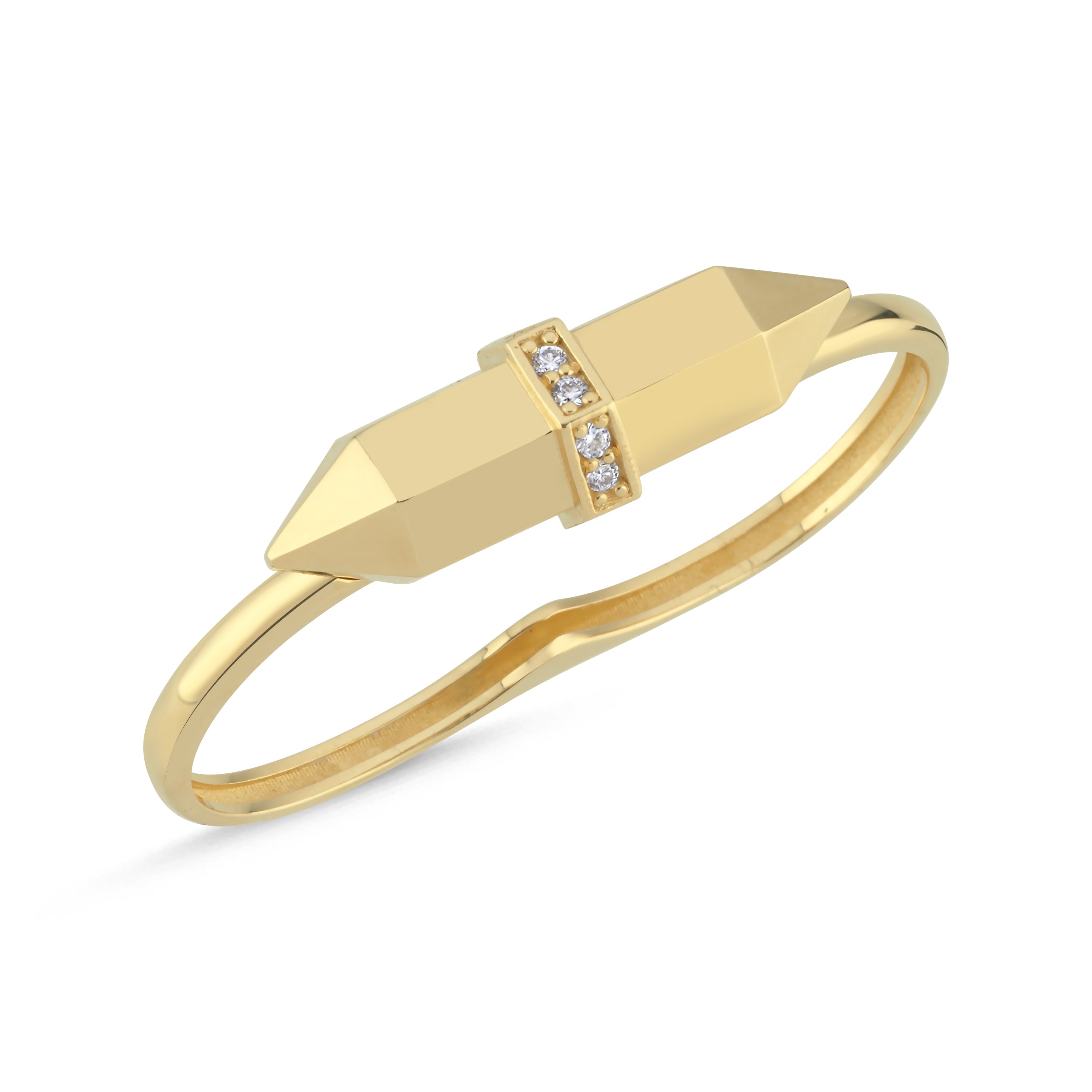 Bulletproof Pırlantalı Duo Yüzük